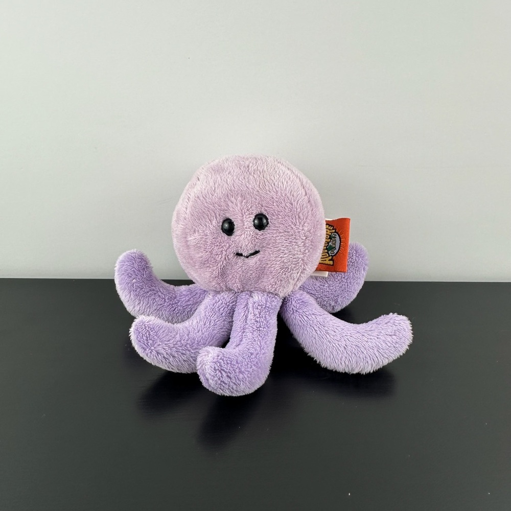 Adventure Planet Octopus Rare Purple 5" Plush Stuffed Animal